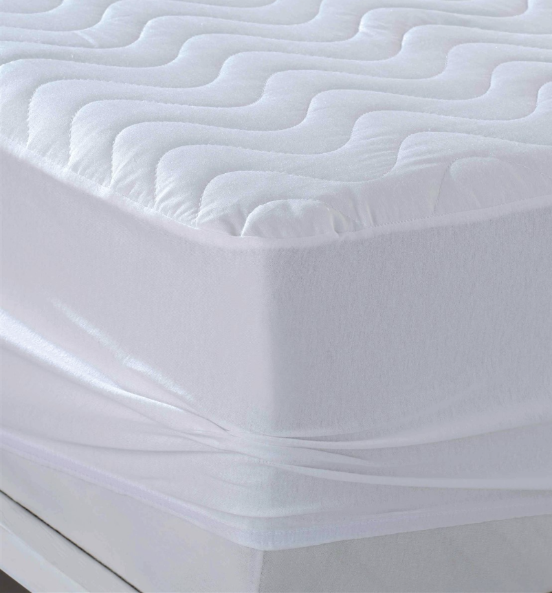 Microfiber Fitted Sıvı Geçirmez Tek Kişilik Yatak Koruyucu Kapitone(Alez)100x200